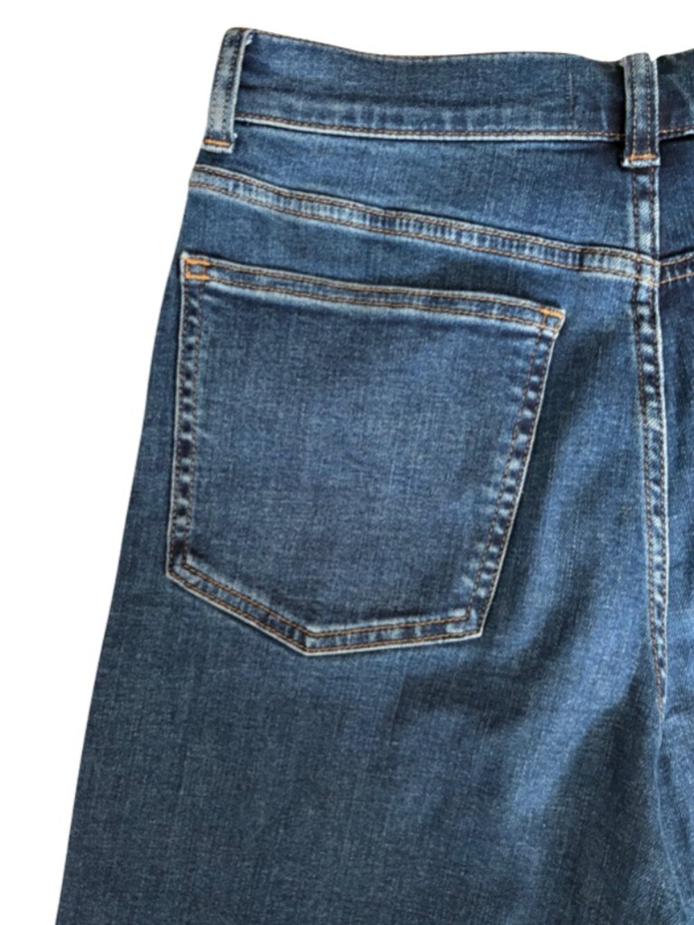 Madewell womens jeans size 28 blue wide leg high rise stretch denim - Picture 8 of 15